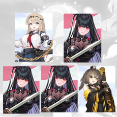 Asia| Haru + Rin + Rin + Rin + Veronica + Random 4-star character|Fast delivery