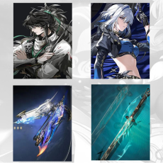 Asia| QiuYuan + Galbrena + Galbrena Weapon + QiuYuan Weapon | Random 4 stars |