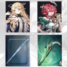 Asia| Cartethyia + Ciaccona + Cartethyia Weapon + Ciaccona Weapon | Random 4 stars |