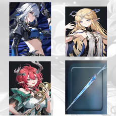 Asia| Galbrena + Cartethyia + Ciaccona + Cartethyia Weapon | Random 4 stars |