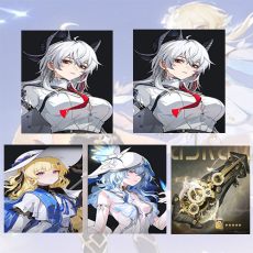 Asia| Zani + Zani + Phoebe + The Shorekeeper + Zani Weapon | Random 4 stars