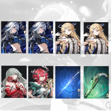 Asia lv 8| Galbrena + Galbrena + Cartethyia + Cartethyia + Phrolova + Ciaccona + Cartethyia Weapon + Ciaccona Weapon | Random 4 stars |The novice pool is not used