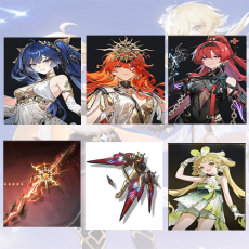 Asia| iuno + Augusta + Yinlin + Augusta Weapon + Yinlin Weapon + verina | Random 4 stars |The novice pool is not used