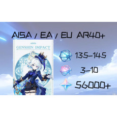 Asia| Furina | Primogem:56000 | Acquaint Fate:135-145 | Intertwined Fate:3 - 10 | Email bound | MC Random
