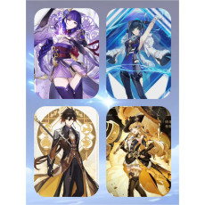 Asia|lv4-10 Raiden Shogun + Navia+YeLan+ZhongLi| 5-day after-sales service| Email bound | MC Random