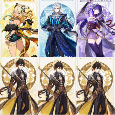 Asia|AR10|Xilonen+Neuvillette+Raiden+Zhongli*2C|4 5-star characters|8-15 four-star characters|No birthday set, no email bound|Able to explore 100%|can log in normally immediately|Genshin Impact