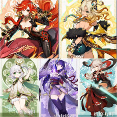 Asia|AR10|Mavuika+Xilonen+Nahida+Raiden+Kazuha|5 5-star characters|8-15 four-star characters|No birthday set, no email bound|Able to explore 100%|can log in normally immediately|Genshin Impact