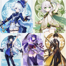 Asia|AR10|Furina+Nahida+Yelan+Raiden+Zhongli|5 5-star characters|8-15 four-star characters|No birthday set, no email bound|Able to explore 100%|can log in normally immediately|Genshin Impact