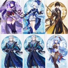 Asia|AR10|Furina+Neuvillette*1C+Raiden+Ganyu+Zhongli|5 5-star characters|8-15 four-star characters|No birthday set, no email bound|Able to explore 100%|can log in normally immediately|Genshin Impact