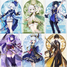 Asia|AR10|Furina+Nahida+Yelan+Raiden+Ayaka+Zhongli|5 5-star characters|8-15 four-star characters|No birthday set, no email bound|Able to explore 100%|can log in normally immediately|Genshin Impact