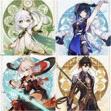 Asia|AR10|Nahida+Yelan+Kazuha+Zhongli|4 5-star characters|8-15 four-star characters|No birthday set, no email bound|Able to explore 100%|can log in normally immediately|Genshin Impact