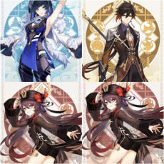 Asia|AR10|Yelan+Hutao*1C+Zhongli|3 5-star characters|8-15 four-star characters|No birthday set, no email bound|Able to explore 100%|can log in normally immediately|Genshin Impact