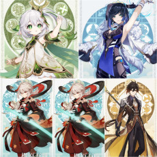 Asia|AR10|Nahida+Yelan+Kazuha*1C+Zhongli|4 5-star characters|8-15 four-star characters|No birthday set, no email bound|Able to explore 100%|can log in normally immediately|Genshin Impact