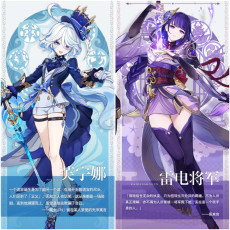 Asia|AR15-25|Furina+Raiden|2 5-star characters|8-15 four-star characters|You can choose gender|Genshin Impact