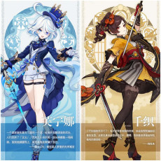 Asia|AR15-25|Furina+Chiori|2 5-star characters|8-15 four-star characters|You can choose gender|Genshin Impact