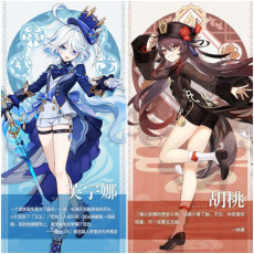 Asia|AR15-25|Furina+Hutao|2 5-star characters|8-15 four-star characters|You can choose gender|Genshin Impact
