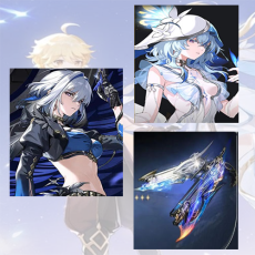 Asia| Galbrena + The Shorekeeper + Galbrena Weapon | Random 4 stars |The novice pool is not used