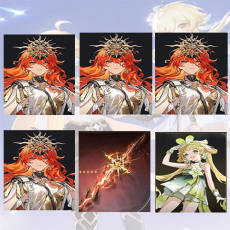 Asia| Augusta + Augusta + Augusta + Augusta + Augusta Weapon + verina | Random 4 stars |The novice pool is not used