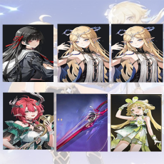 Asia lv 8| Chisa + Cartethyia + Cartethyia + Ciaccona + Chisa Weapon + verina | Random 4 stars |The novice pool is not used