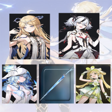 Asia|lv 8| Cartethyia + Camellya + The Shorekeeper + Cartethyia Weapon + verina | Random 4 stars |The novice pool is not used