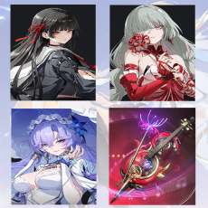 Asia| Chisa + Phrolova + CantaRella + Phrolova Weapon | Random 4 stars |The novice pool is not used