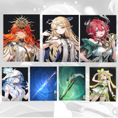 Asia| Augusta + Cartethyia + Ciaccona + The Shorekeeper + Cartethyia Weapon + Ciaccona Weapon + verina | Random 4 stars |The novice pool is not used