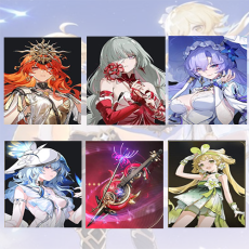 Asia| Augusta + Phrolova + CantaRella + The Shorekeeper + Phrolova Weapon + verina | Random 4 stars |The novice pool is not used