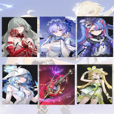 Asia| Phrolova + CantaRella + Roccia + The Shorekeeper + Phrolova Weapon + verina | Random 4 stars |The novice pool is not used