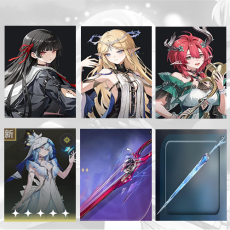 Asia| Chisa + Cartethyia + Ciaccona + The Shorekeeper + Chisa Weapon + Cartethyia Weapon | Random 4 stars |The novice pool is not used