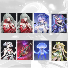 Asia lv 8| Phrolova + Phrolova + CantaRella + Roccia + Camellya + Phrolova Weapon + CantaRella Weapon + verina | Random 4 stars |The novice pool is not used