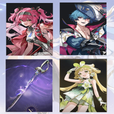 Asia lv 8| Lupa + Brant + Brant Weapon + verina | Random 4 stars |The novice pool is not used