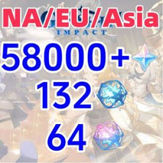 Asia/+/Primogem:58000/Acquaint Fate:132/Intertwined Fate:64/【Email bound】/MC Random/#13