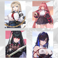 Asia| Haru + Mei Lin + Rin + Chizuru + Random 4-star character|Fast delivery