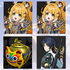 Asia|Female| Ju Fufu + Ju Fufu + Ju Fufu Weapon + Harumasa  + Random 4-star character|Fast delivery