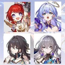 [Asia Female lv 4] Tribbie + Robin + Ruan Mei + Bronya |  0-5 four-star characters |
