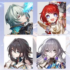 [Asia Female lv 4] Anaxa + Tribbie + Ruan Mei + Bronya |  0-5 four-star characters |