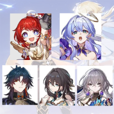 [Asia Female lv 4] Tribbie + Robin + Blade + Ruan Mei + Bronya |  0-5 four-star characters |