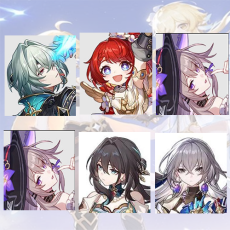 [Asia Female lv 6] Anaxa + Tribbie + The Herta + The Herta + Ruan Mei + Bronya |  0-5 four-star characters |