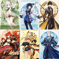 Asia|AR10|Mavuika+Xilonen+Neuvillette+Nahida+Yelan+Zhongli|6 5-star characters|8-15 four-star characters|No birthday set, no email bound|Able to explore 100%|can log in normally immediately|Genshin Impact