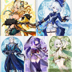 Asia|AR10|Xilonen+Furina+Neuvillette+Raiden+Nahida|5 5-star characters|8-15 four-star characters|No birthday set, no email bound|Able to explore 100%|can log in normally immediately|Genshin Impact