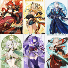 Asia|AR10|Mavuika+Xilonen+Neuvillette+Nahida+Raiden+Kazuha|6 5-star characters|8-15 four-star characters|No birthday set, no email bound|Able to explore 100%|can log in normally immediately|Genshin Impact