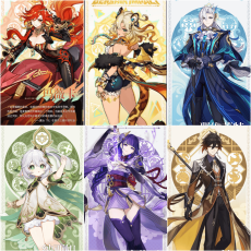 Asia|AR10|Mavuika+Xilonen+Neuvillette+Nahida+Raiden+Zhongli|6 5-star characters|8-15 four-star characters|No birthday set, no email bound|Able to explore 100%|can log in normally immediately|Genshin Impact