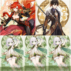 Asia|AR10|Mavuika+Zhongli+Nahida*2C|3 5-star characters|8-15 four-star characters|No birthday set, no email bound|Able to explore 100%|can log in normally immediately|Genshin Impact
