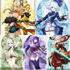 Asia|AR10|Xilonen+Furina+Nahida+Raiden+Kazuha|5 5-star characters|8-15 four-star characters|No birthday set, no email bound|Able to explore 100%|can log in normally immediately|Genshin Impact