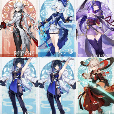 Asia|AR10|Arlecchino+Furina+Yelan*1C+Raiden+Kazuha|5 5-star characters|8-15 four-star characters|No birthday set, no email bound|Able to explore 100%|can log in normally immediately|Genshin Impact