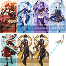 Asia|AR10|Mavuika+Furina+Raiden+Ayaka+Kazuha+Zhongli*1C+Aquila Favonia|6 5-star characters|8-15 four-star characters|No birthday set, no email bound|Able to explore 100%|can log in normally immediately|Genshin Impact