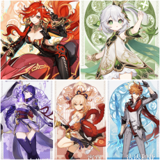 Asia|AR10|Mavuika+Nahida+Raiden+Yomiya+Tartaglia|5 5-star characters|8-15 four-star characters|No birthday set, no email bound|Able to explore 100%|can log in normally immediately|Genshin Impact