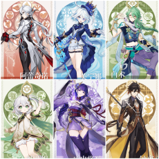 Asia|AR10|Arlecchino+Furina+Baizhu+Nahida+Raiden+Zhongli|6 5-star characters|8-15 four-star characters|No birthday set, no email bound|Able to explore 100%|can log in normally immediately|Genshin Impact