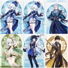 Asia|AR10|Furina*1C+Neuvillette+Nahida+Yelan+Zhongli|5 5-star characters|8-15 four-star characters|No birthday set, no email bound|Able to explore 100%|can log in normally immediately|Genshin Impact