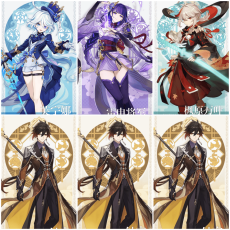 Asia|AR10|Furina+Raiden+Kazuha+Zhongli*2C|4 5-star characters|8-15 four-star characters|No birthday set, no email bound|Able to explore 100%|can log in normally immediately|Genshin Impact
